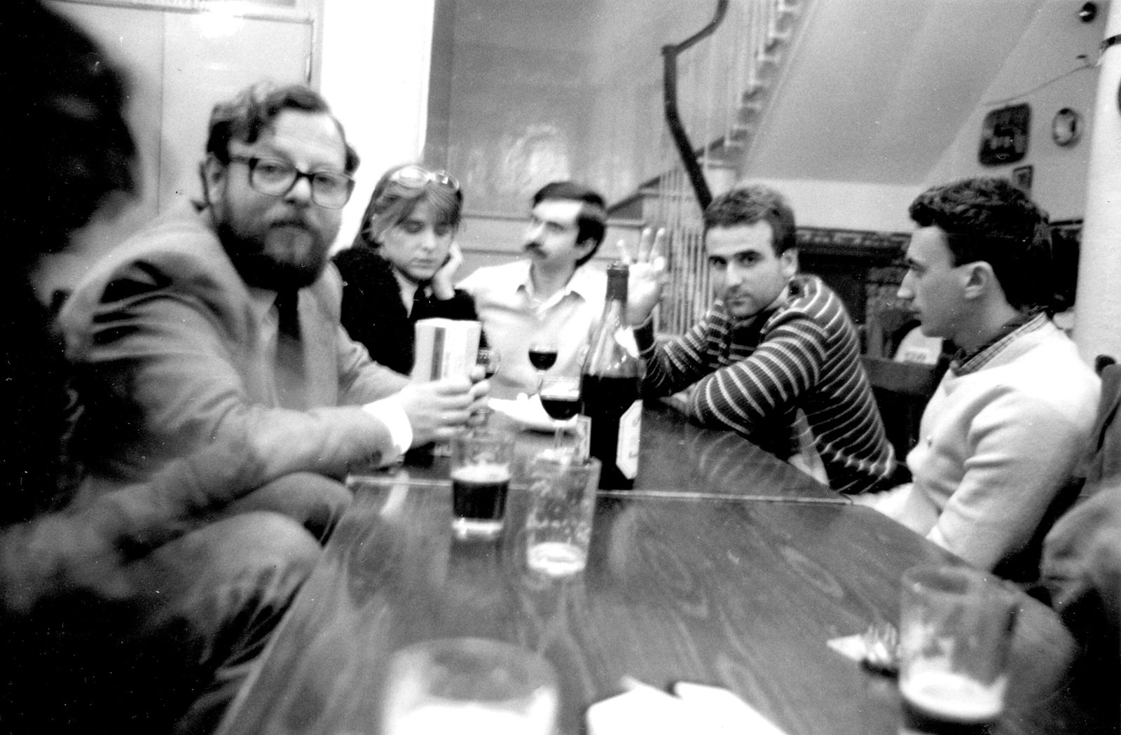 Mariano Maresca, María José Lara,  Muñoz Molina, Juan Vida y José Luis Chacón.