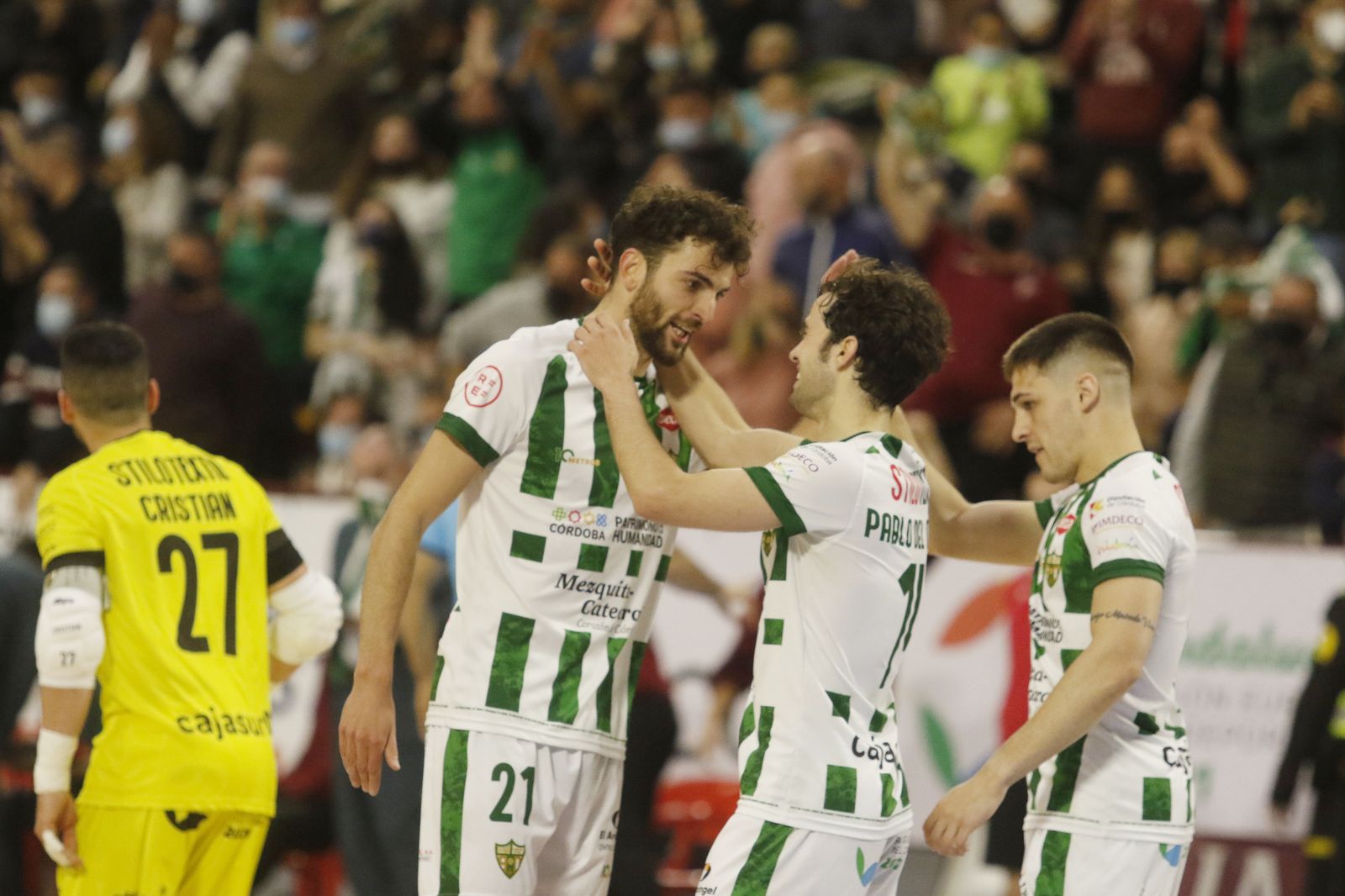 Las imágenes de la victoria del Córdoba Futsal ante el Burela