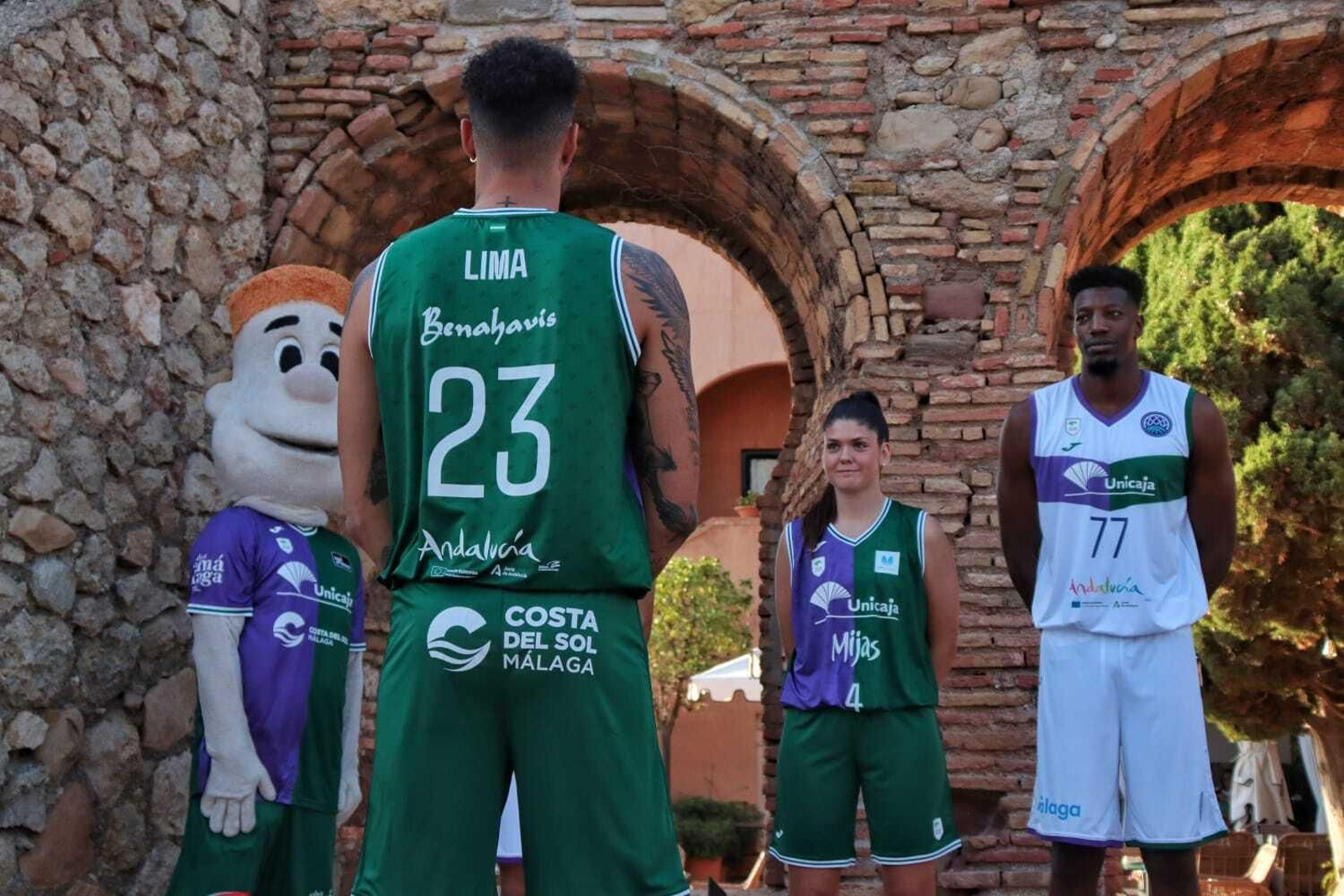 Las fotos de las nuevas camisetas del Unicaja 2023/2024