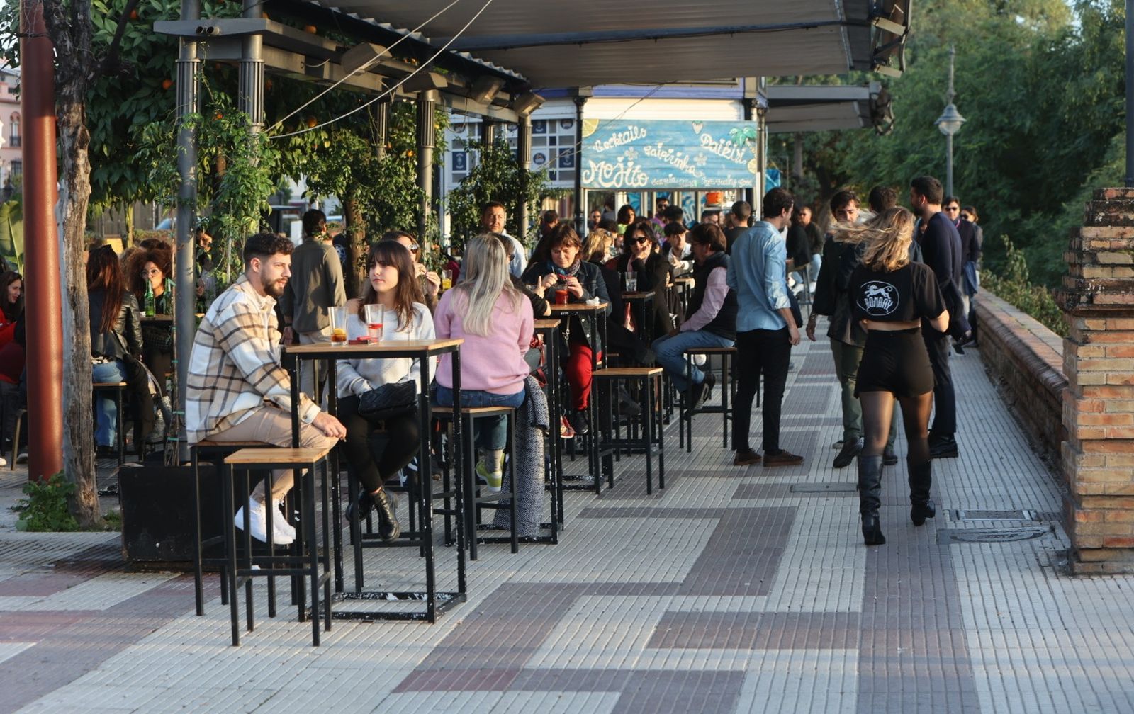 Navidades en mangas de camisa