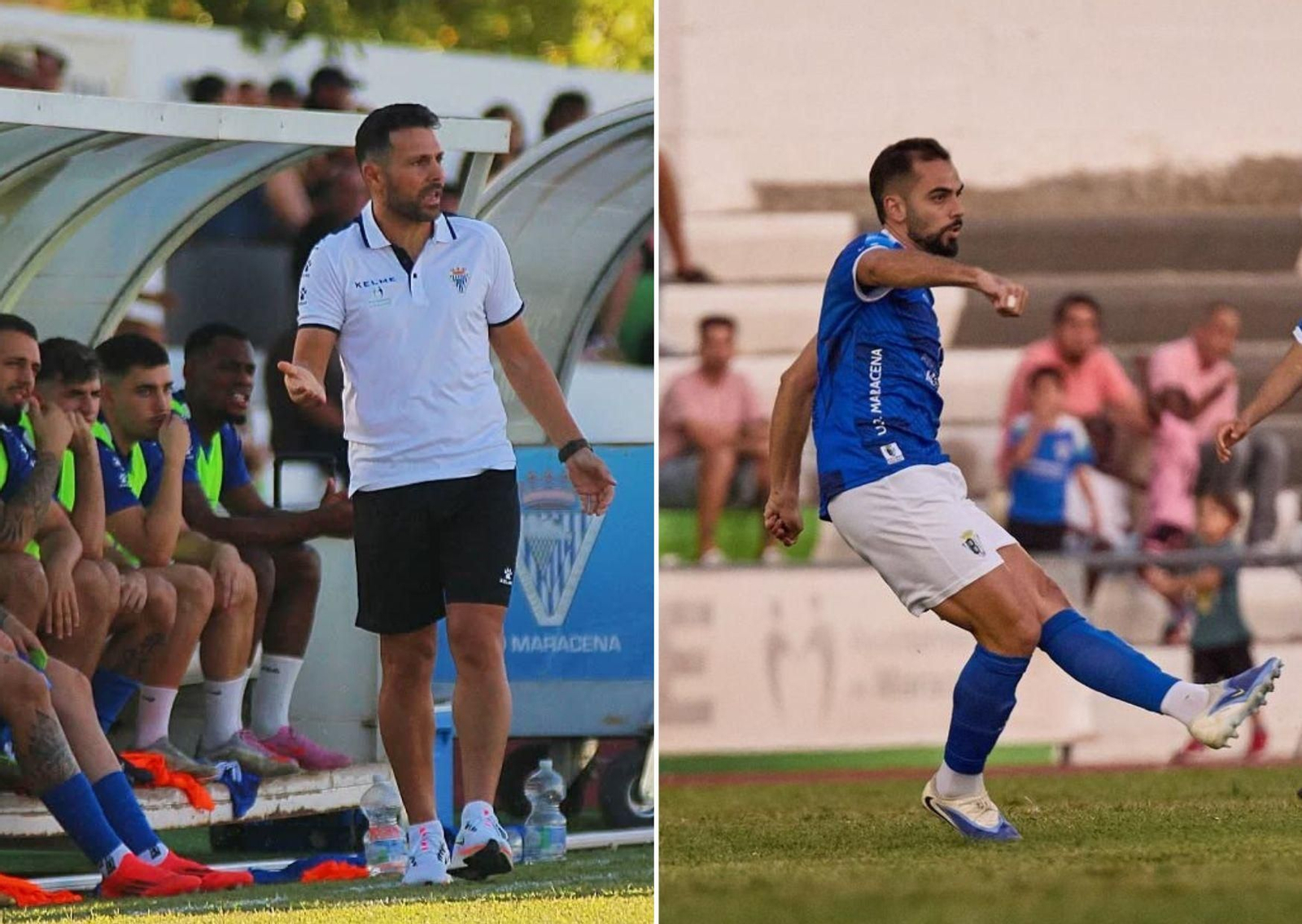 A la izquierda, Javi Vilaseca, y a la derecha, Jesús Sabaca.