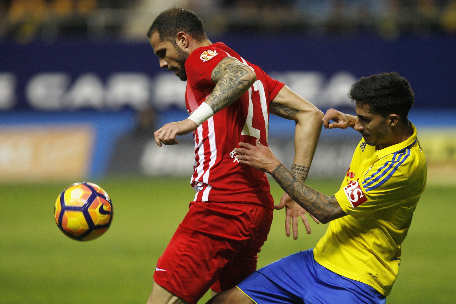 El Cádiz-Almería, en imágenes