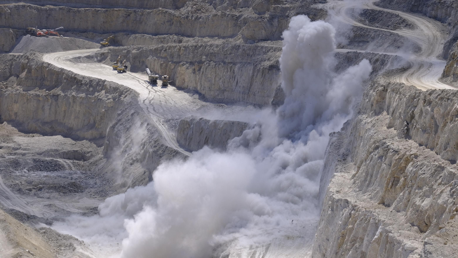 Visita a las canteras de yeso en Sorbas