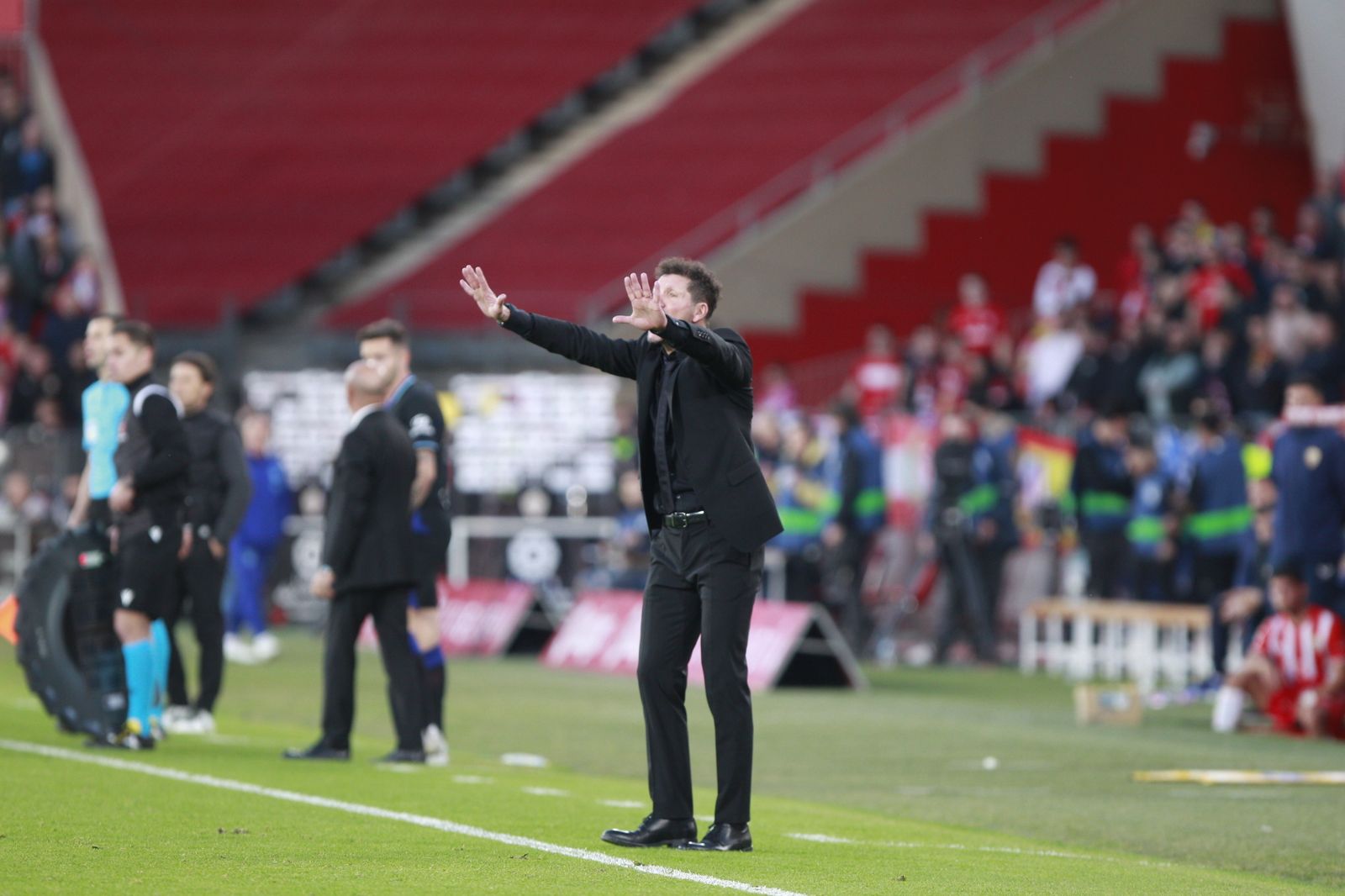 Imágenes del partido U.D. Almería-Atlético de Madrid