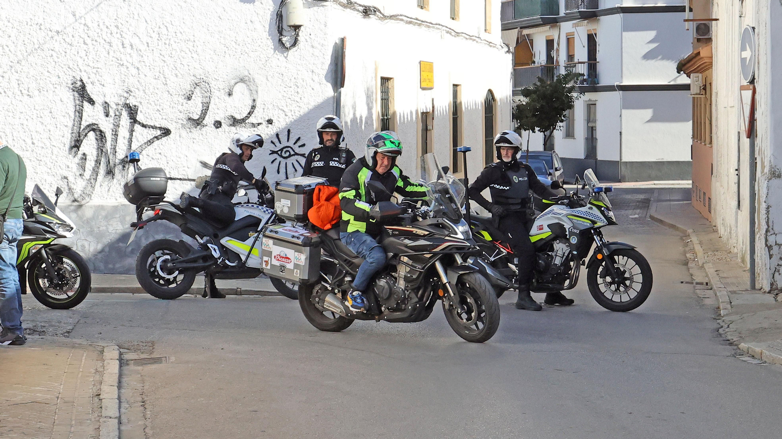 Prudencio Macías, motero enfermo de Esclerosis Múltiple que ha dado la vuelta a España en moto desde Jerez