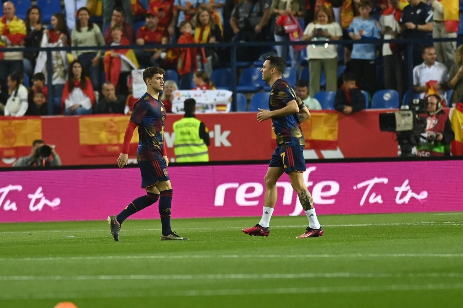 El España-Noruega de Málaga, en fotos