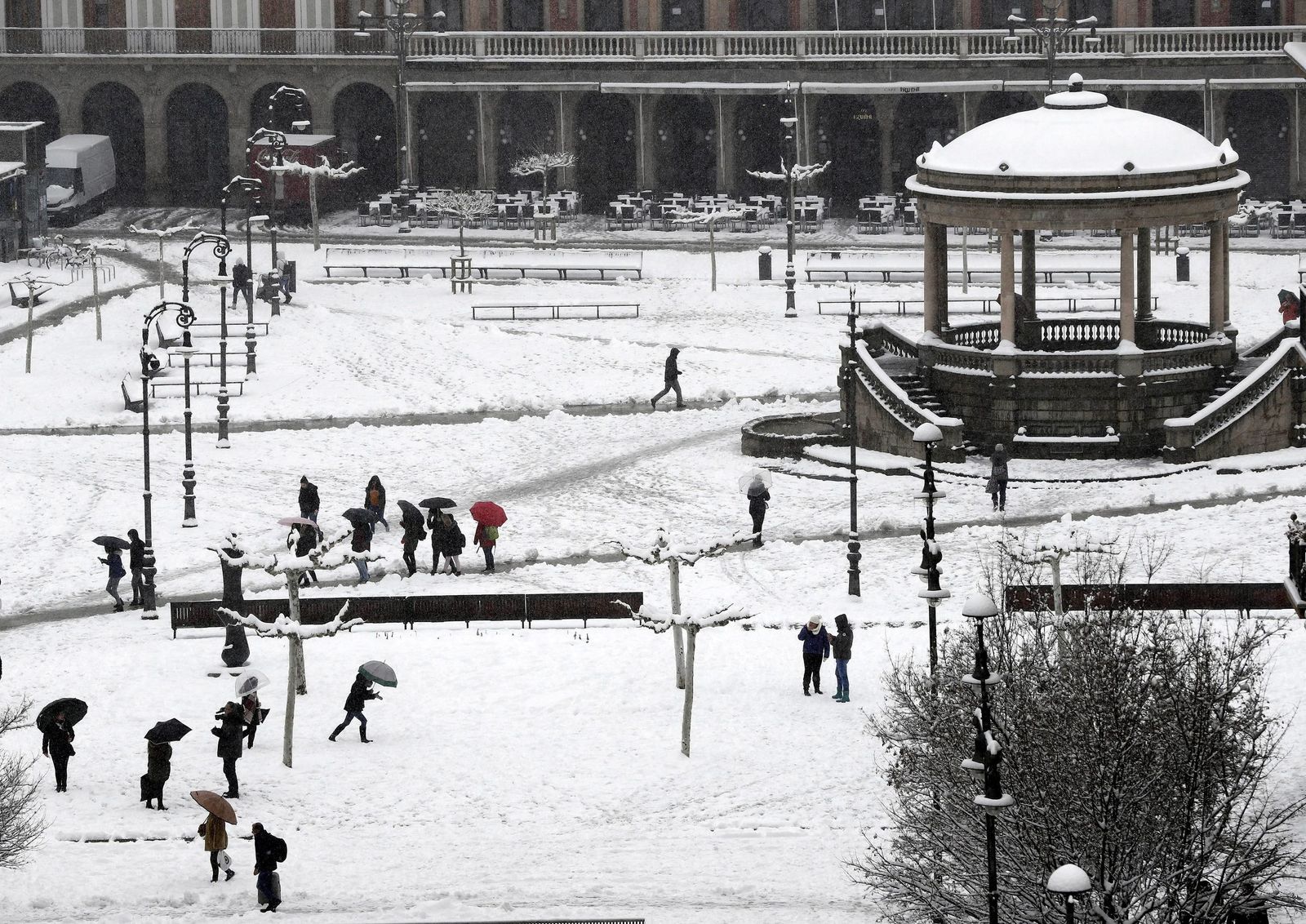 Temporal de frío y nieve en el norte del país