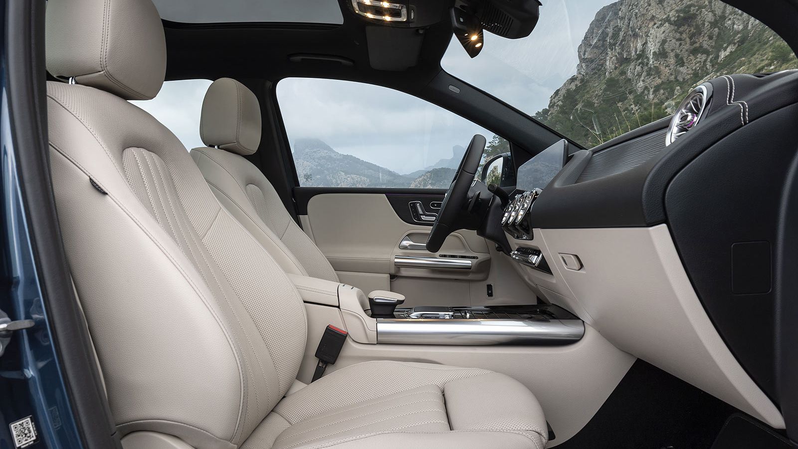 Dentro el Clase B es espacioso.