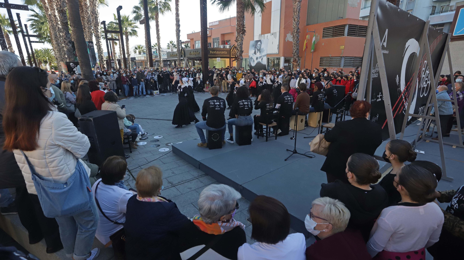 Fotos de la celebración del Día Internacional del Flamenco en Algeciras