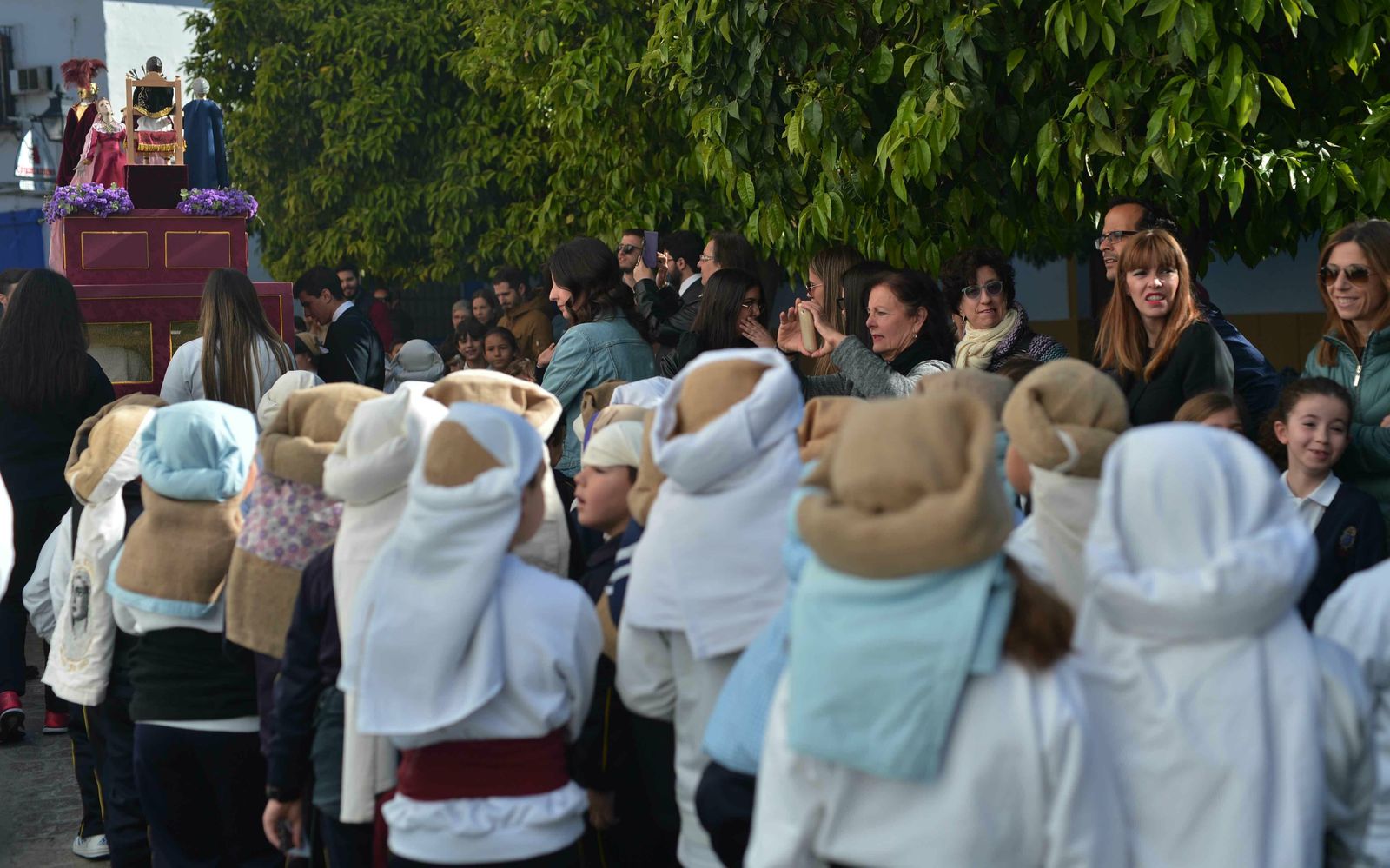 La procesión infantil de las Francesas, en imágenes