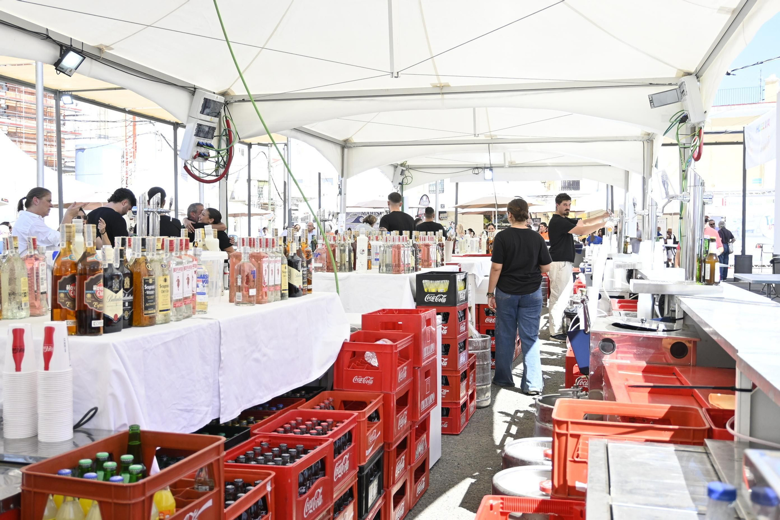 Las mejores imágenes de la inauguración de la Feria de la Tapa, en Huelva