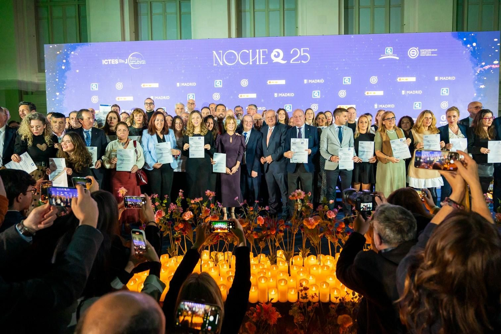 Una imagen de la Noche Q celebrada en Madrid.