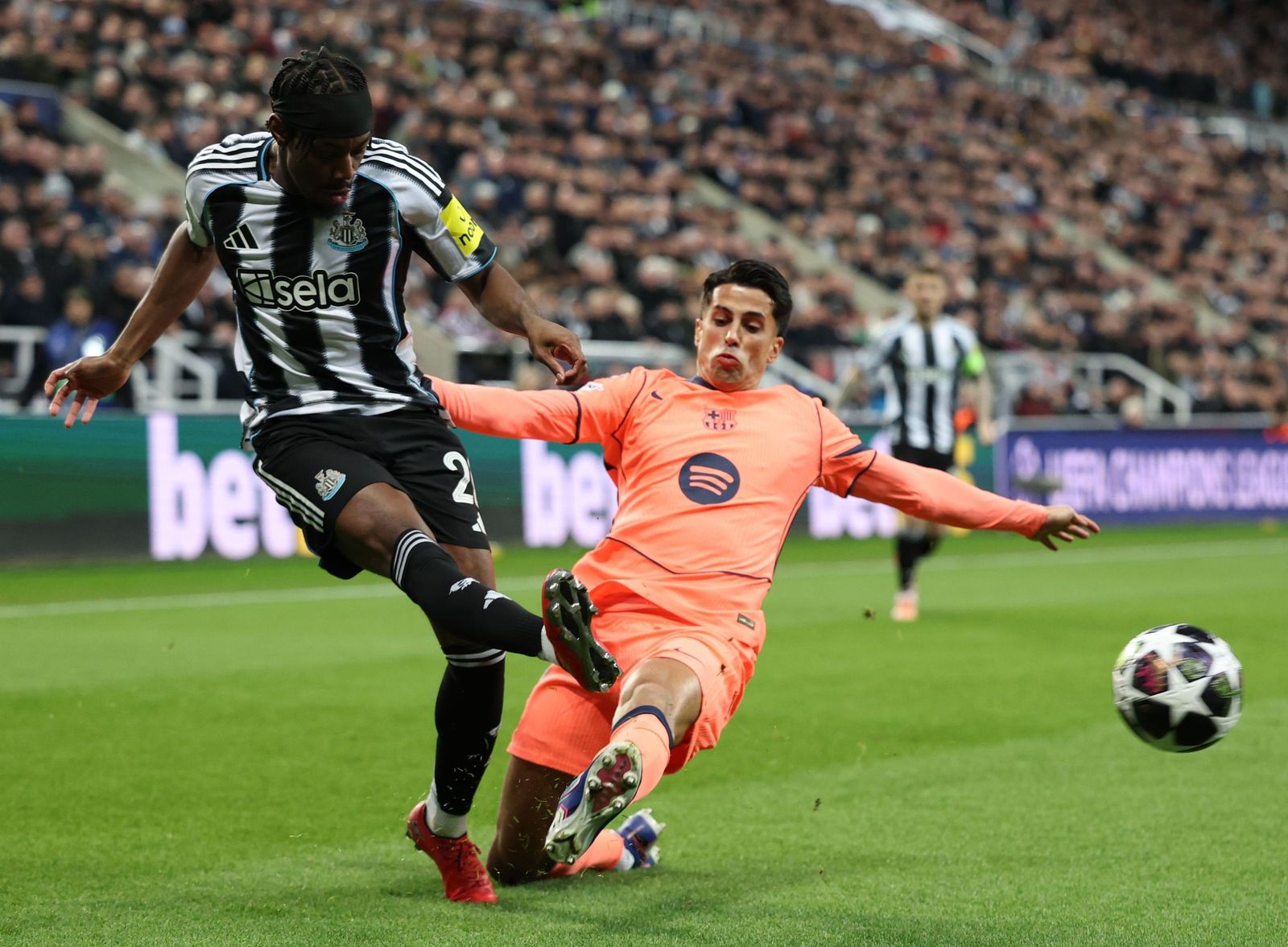 Las fotos del Newcastle-Barcelona