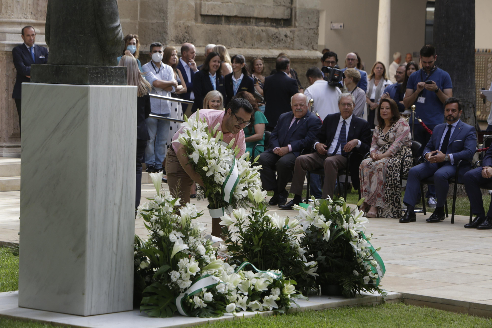 Acto de homenaje a Blas Infante en el Parlamento