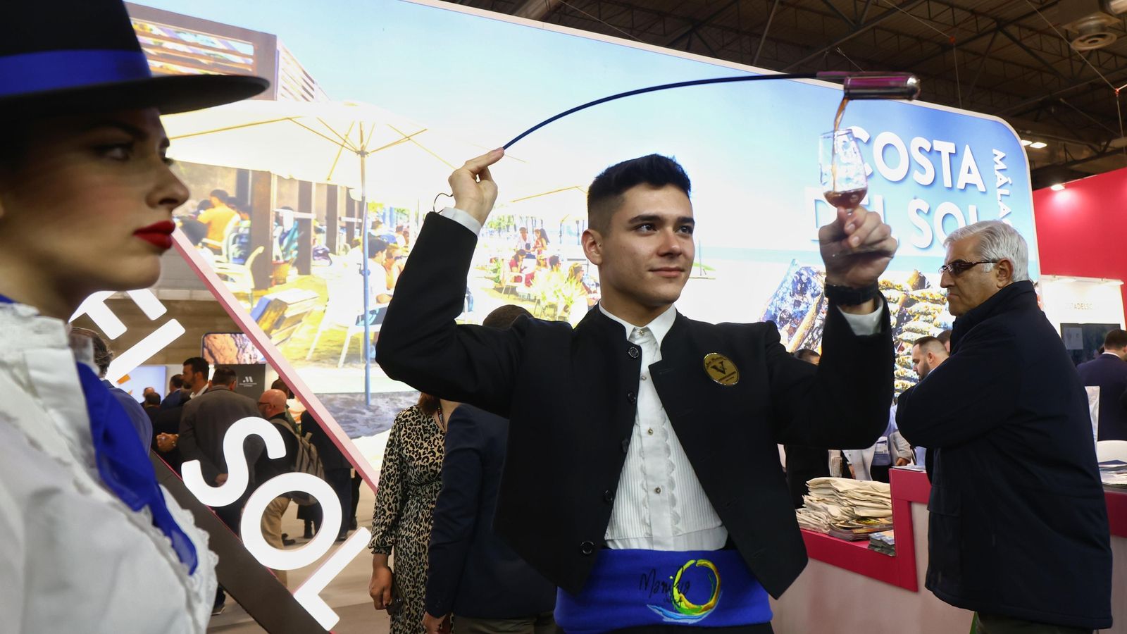 El 'stand' de Turismo Costa del Sol en Fitur.