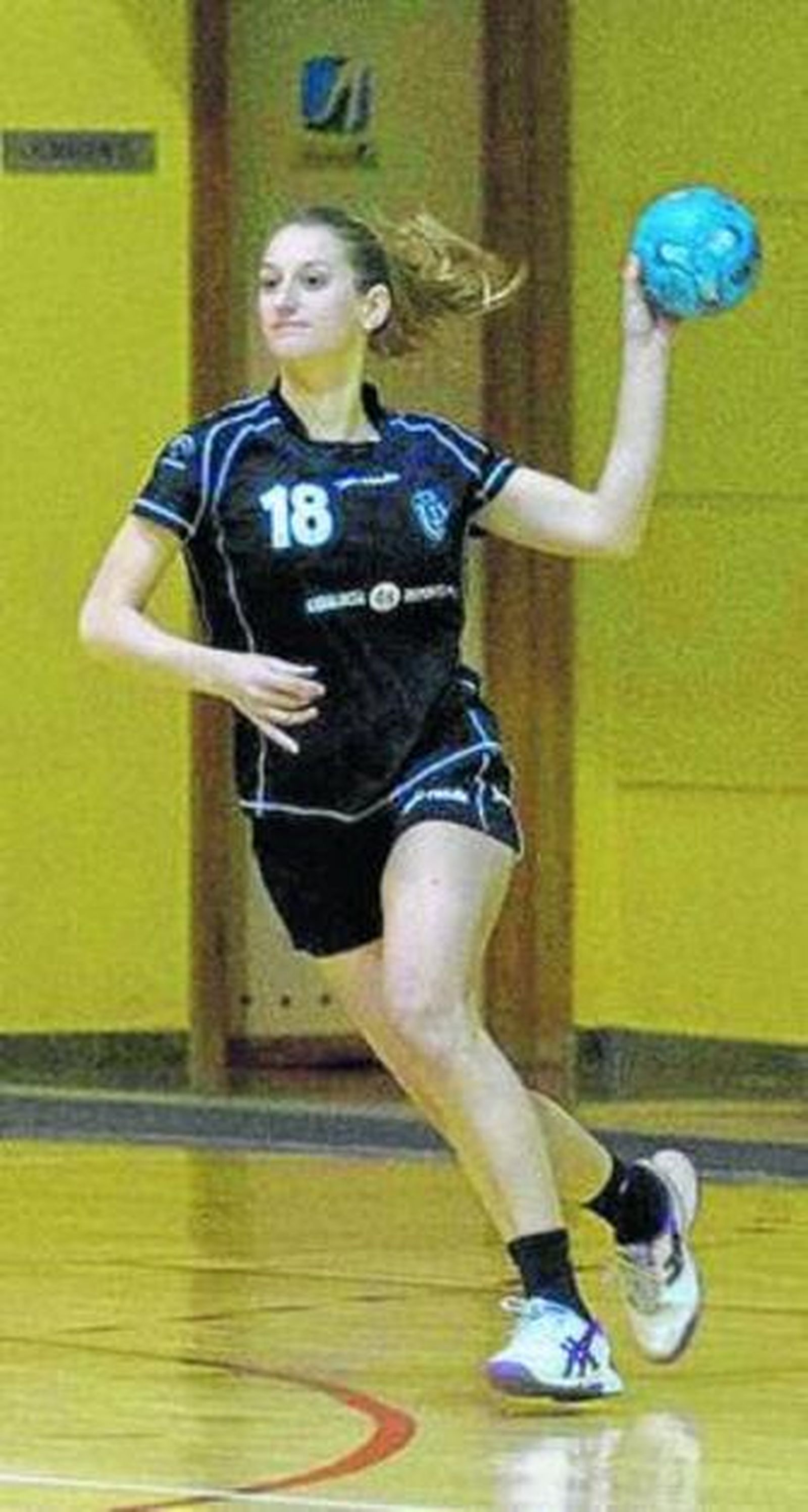 Una de las jugadoras del 'Uni'.