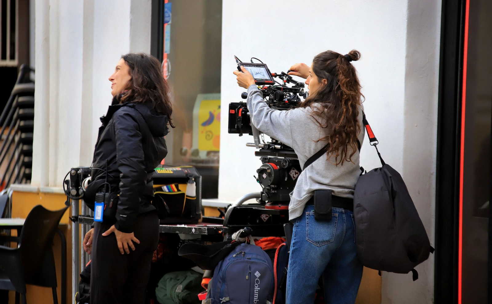 Rodaje en Jerez de la serie Berlín