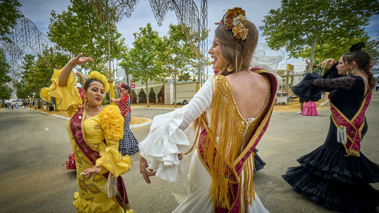 Imagen del primer día de la Feria de Puerto Real 2022