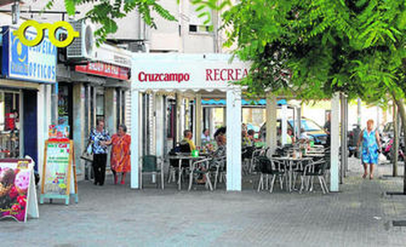 El lugar en el que falleció la víctima, en una fotografía tomada el 12 de julio de 2010.