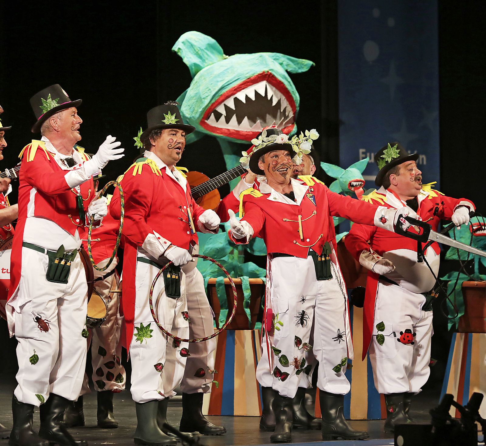 Las imágenes de la decimosexta función clasificatoria