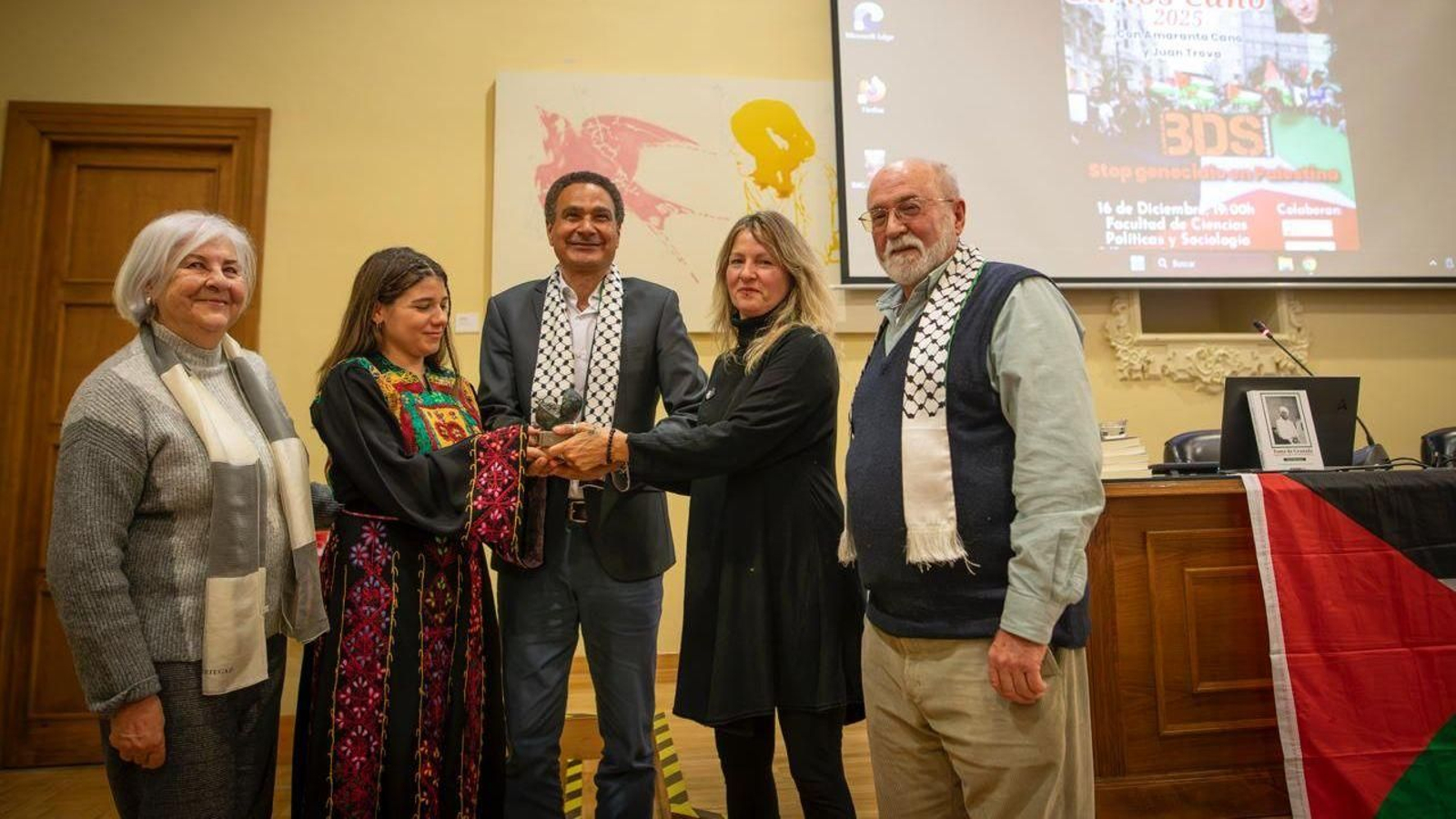 Granada Abierta entrega el Premio Carlos Cano 2025 a la Plataforma BDS