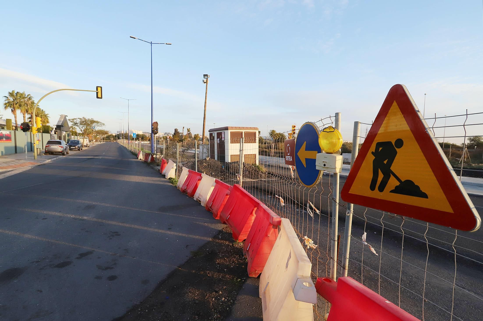 Imagen de los accesos a la Zona de Actividades Logísticas del Puerto de Huelva.