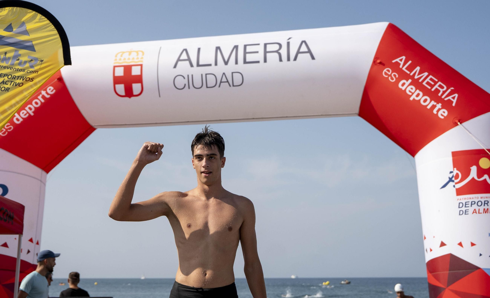Travesía a nado Carlos Tejada de Almería