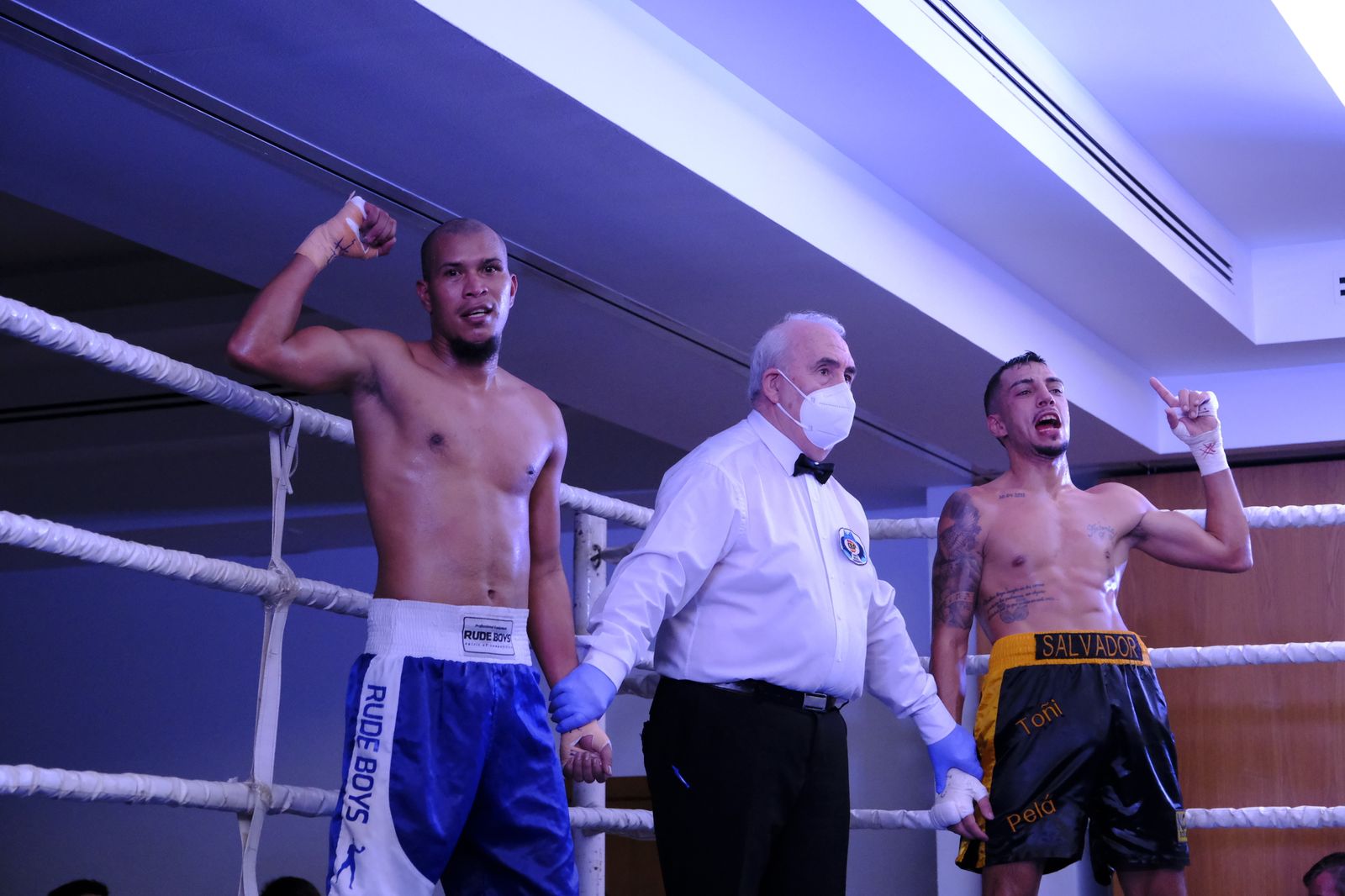 Fotogalería de la velada de boxeo Diamonds Boxing