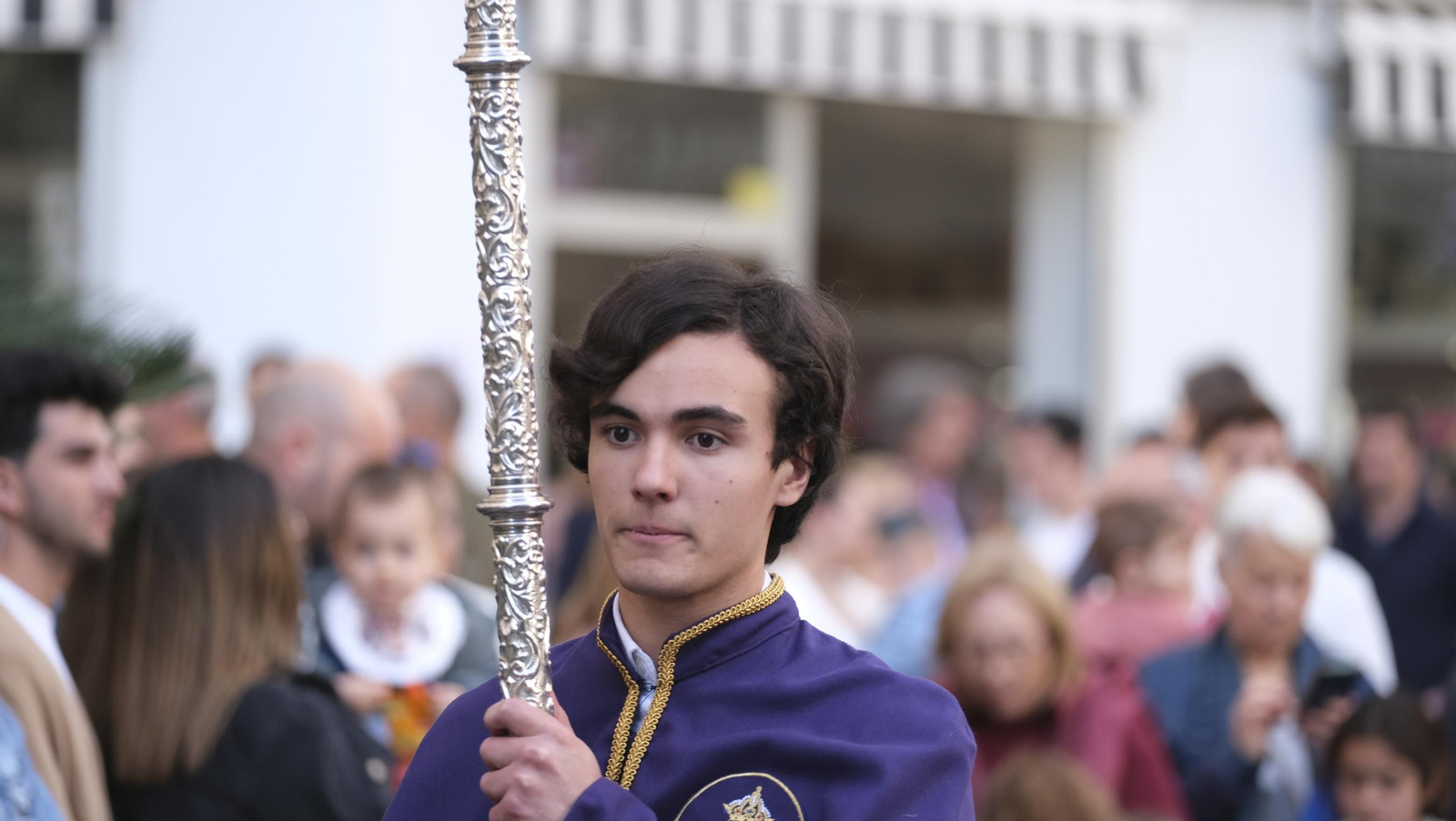 La procesión de Pasión en Almería, en imágenes