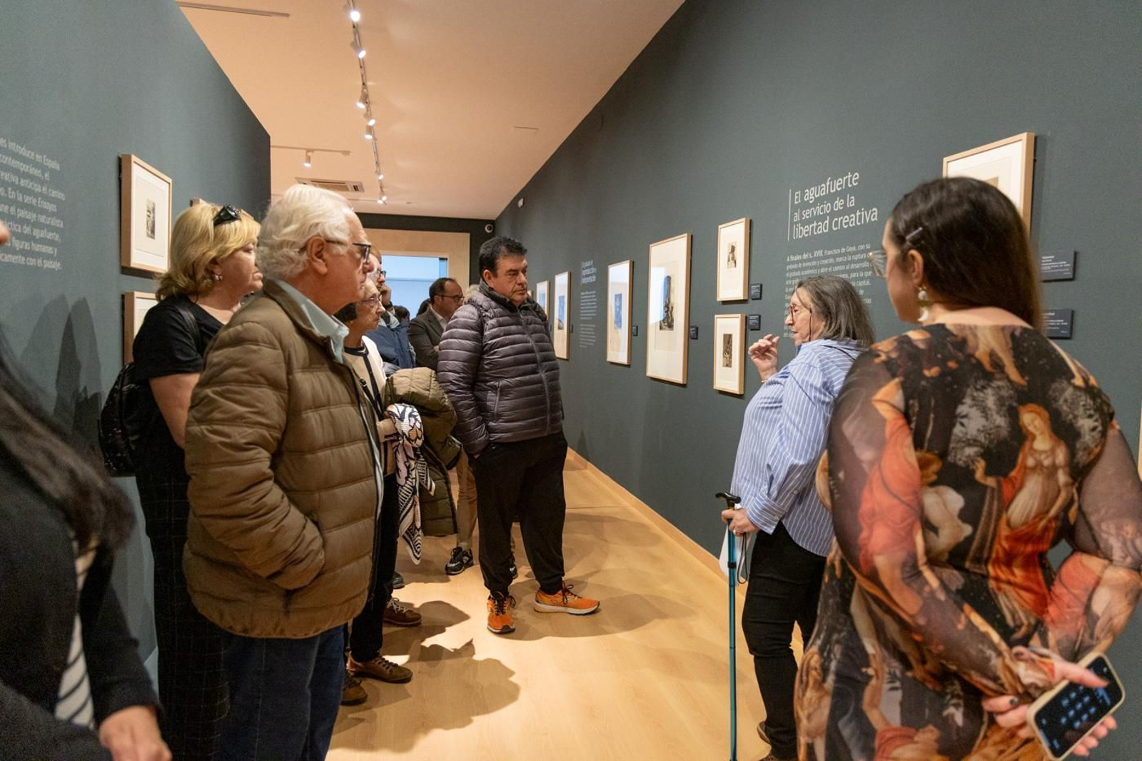 Inauguración de la nueva sala de exposiciones permanentes del Museo de Jaén con la colección de arte gráfico