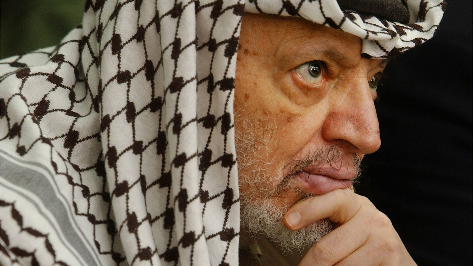 El líder palestino Yasset Arafat.
