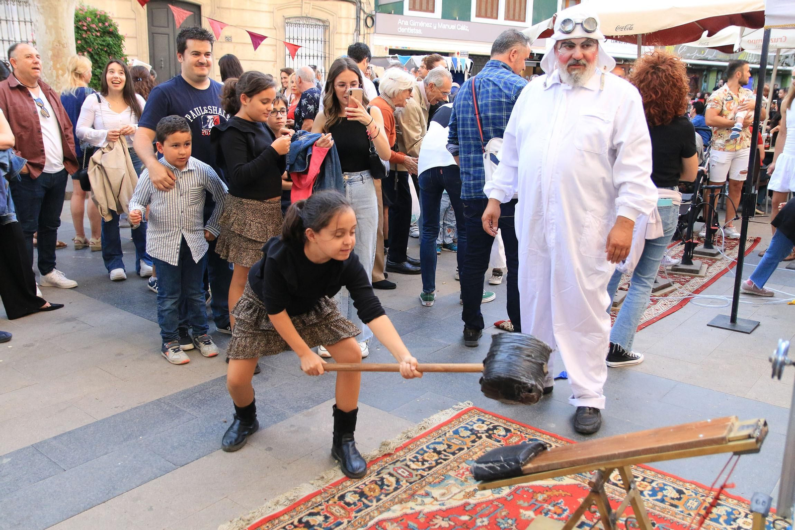 Imágenes de la Noche en Blanco, en Almería