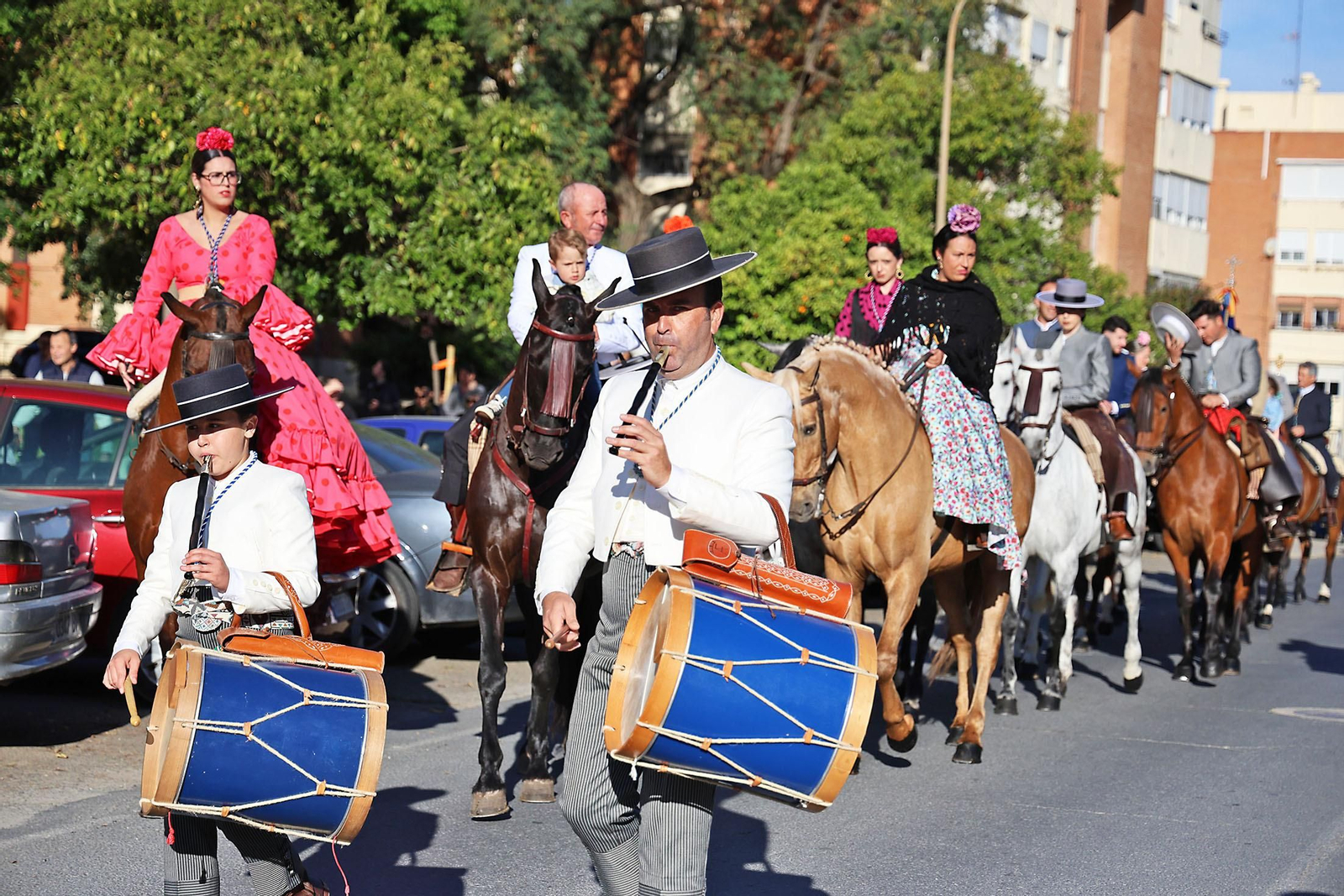 Imágenes de la salida de la Hermandad Ntra Sra de la Peña de Huelva