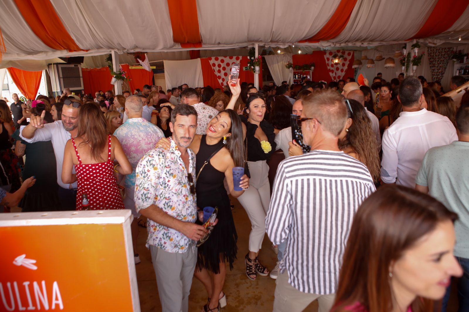 Ambiente en el miércoles festivo de la Feria Real de Algeciras