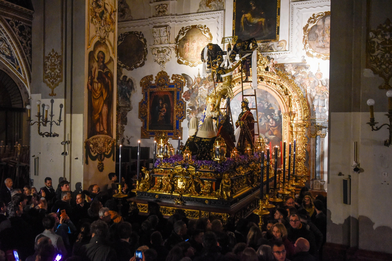 Las imágenes de la Hermandad de La Quinta Angustia en la Semana Santa de Sevilla 2024