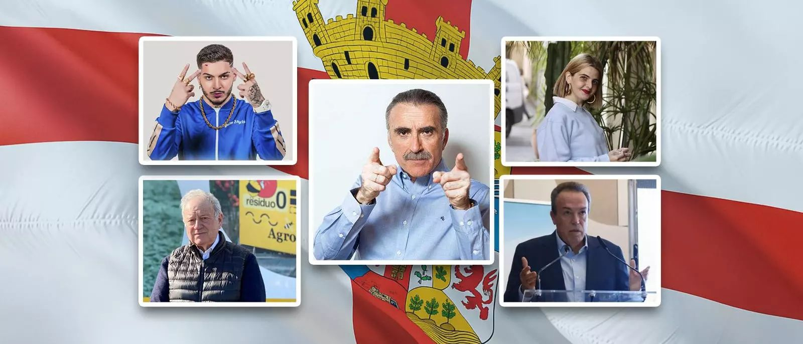 Los cinco premiados de esta edición.