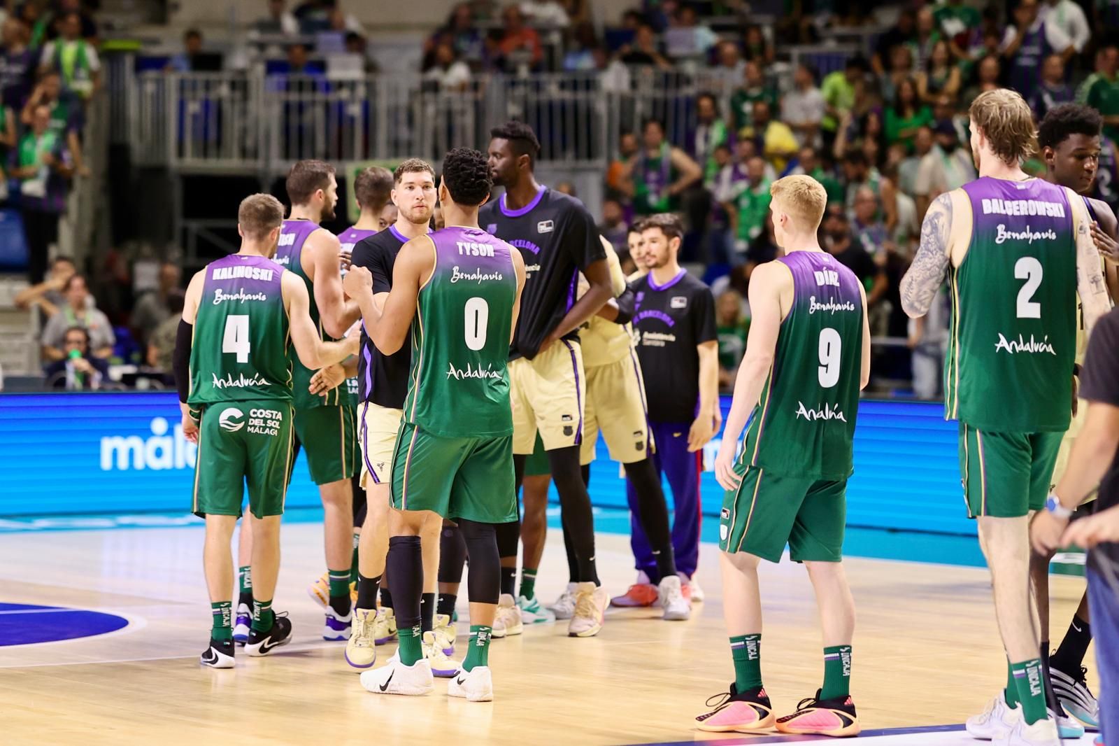 Las fotos del Unicaja-Barcelona