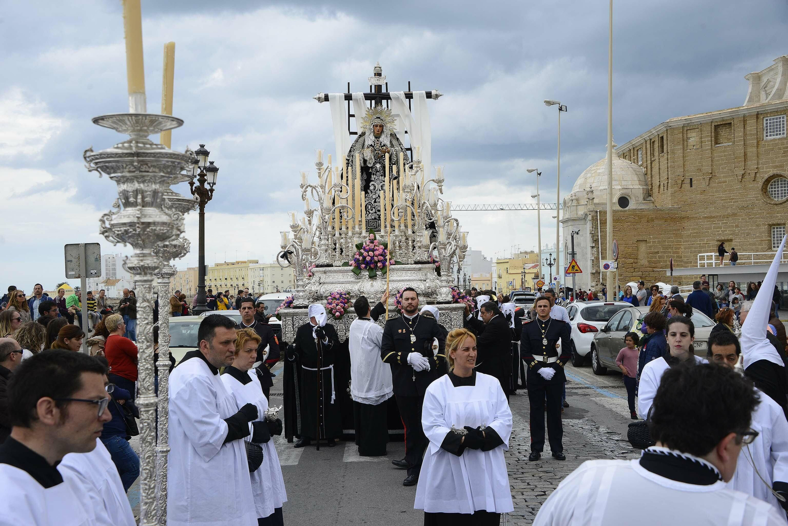 Imágenes de la procesión del Santo Entierro