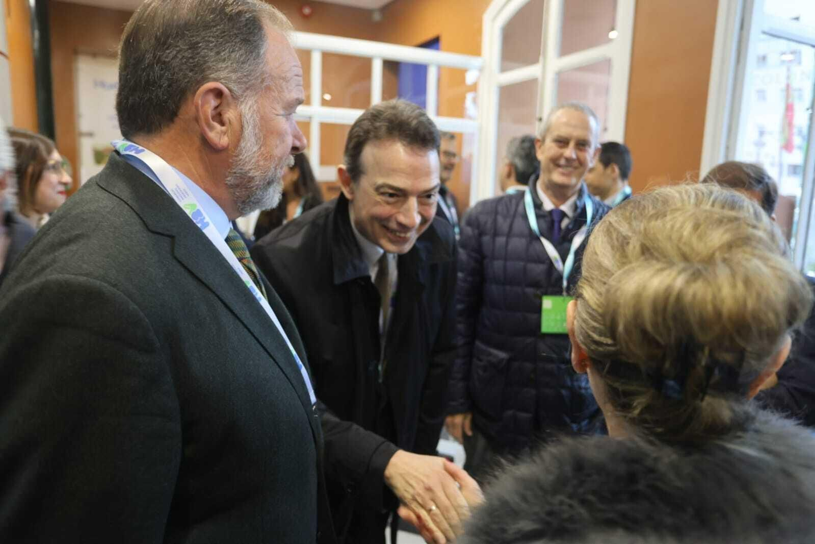 Imágenes de la inauguración del I Congreso Nacional de Hidrógeno Verde en Huelva
