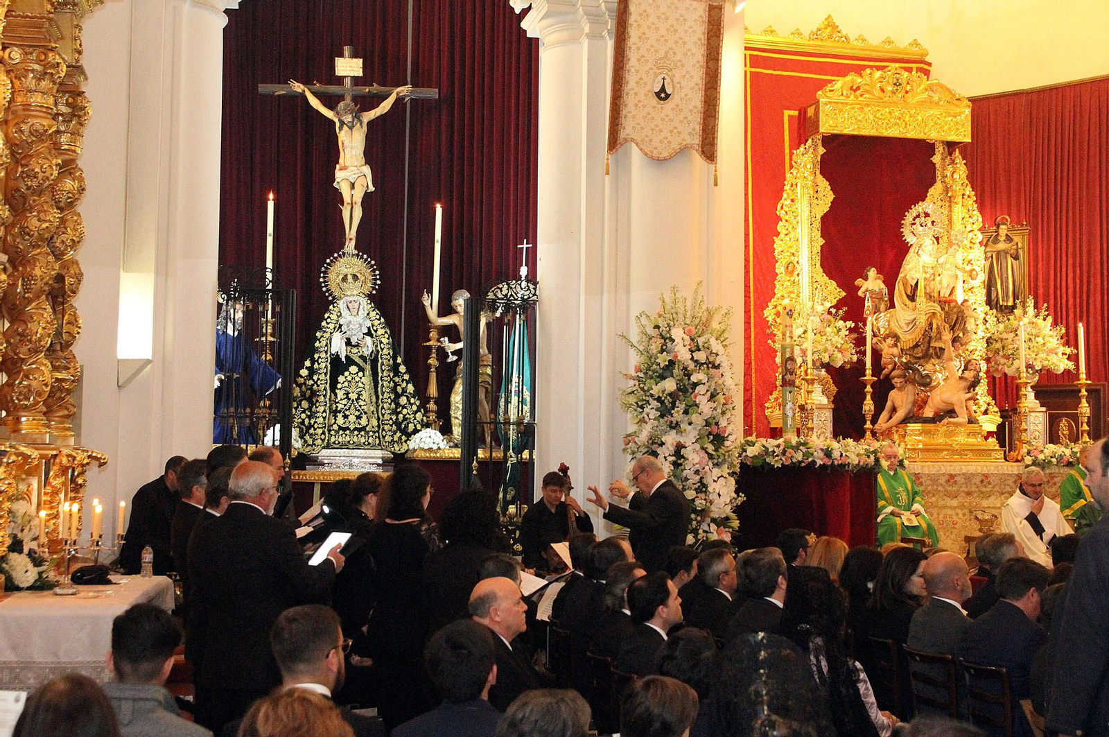 Imágenes de la bendición de la Virgen del Carmen