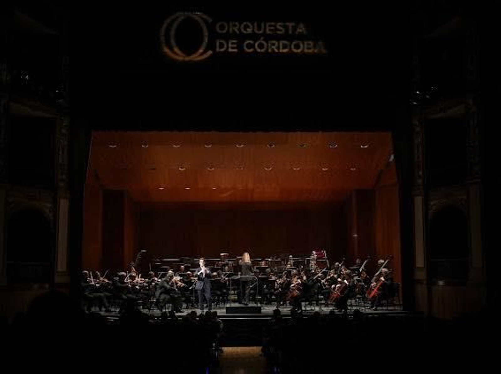 Un momento del concierto de la Orquesta de Córdoba.