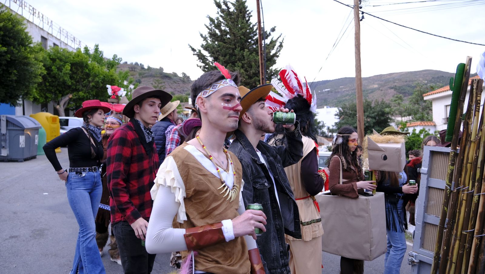 Las mejores imágenes de las carrozas de las fiestas de Canjáyar