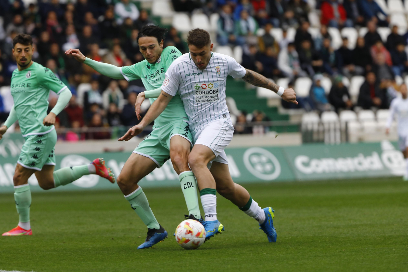 La victoria del Córdoba CF ante la Cultural Leonesa, en imágenes