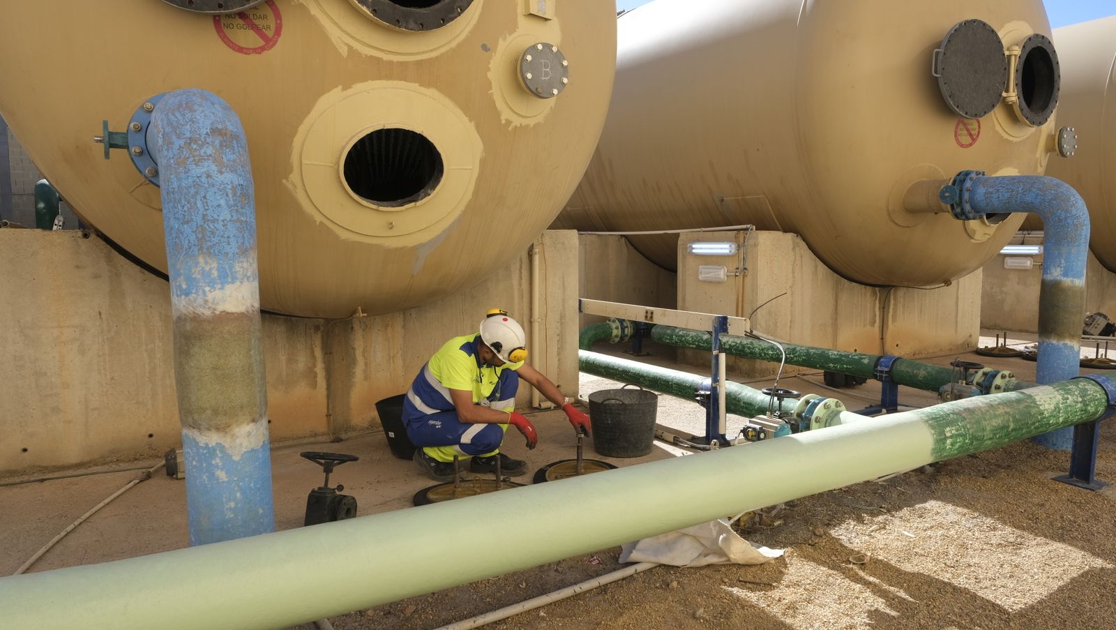 Visita a la desaladora Mar de Alborán.