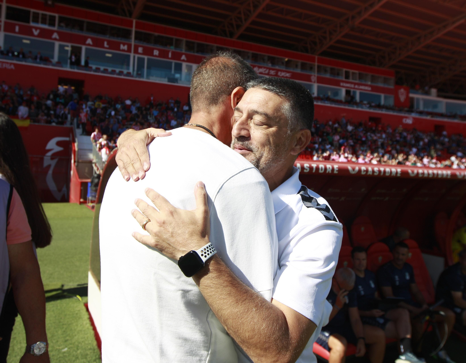 Imágenes del partido U.D. Almería-U.D. Las Palmas