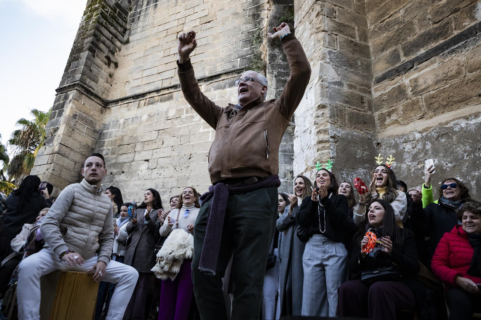 Imágenes de zambombas del día 20 de diciembre en Jerez