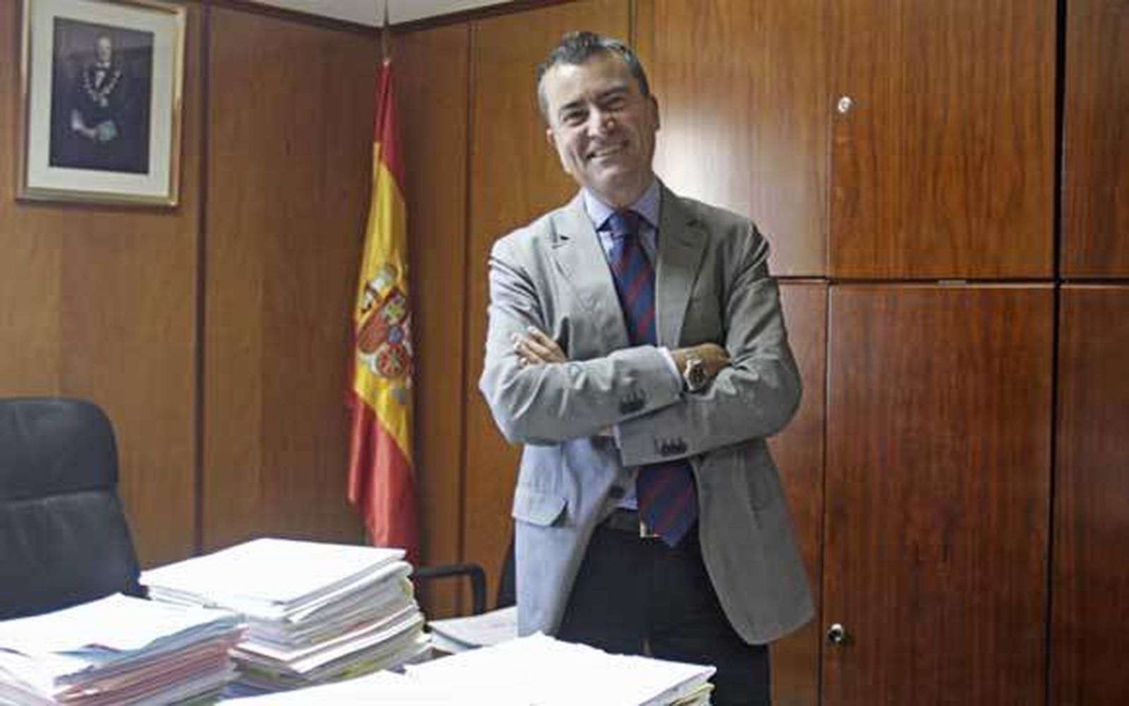 El fiscal Ángel Núñez. /Lourdes de Vicente