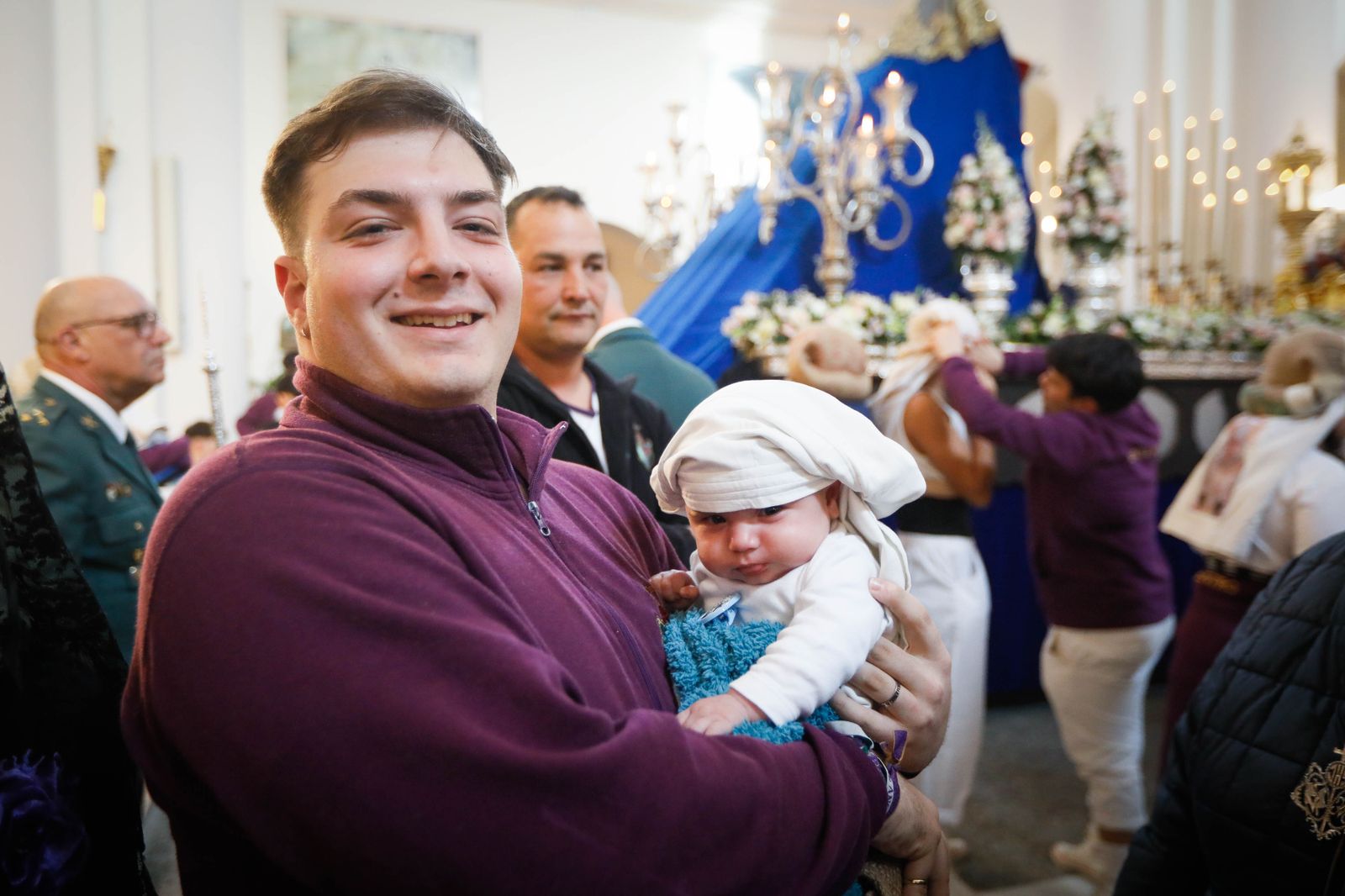 La procesión del Encuentro, en imágenes