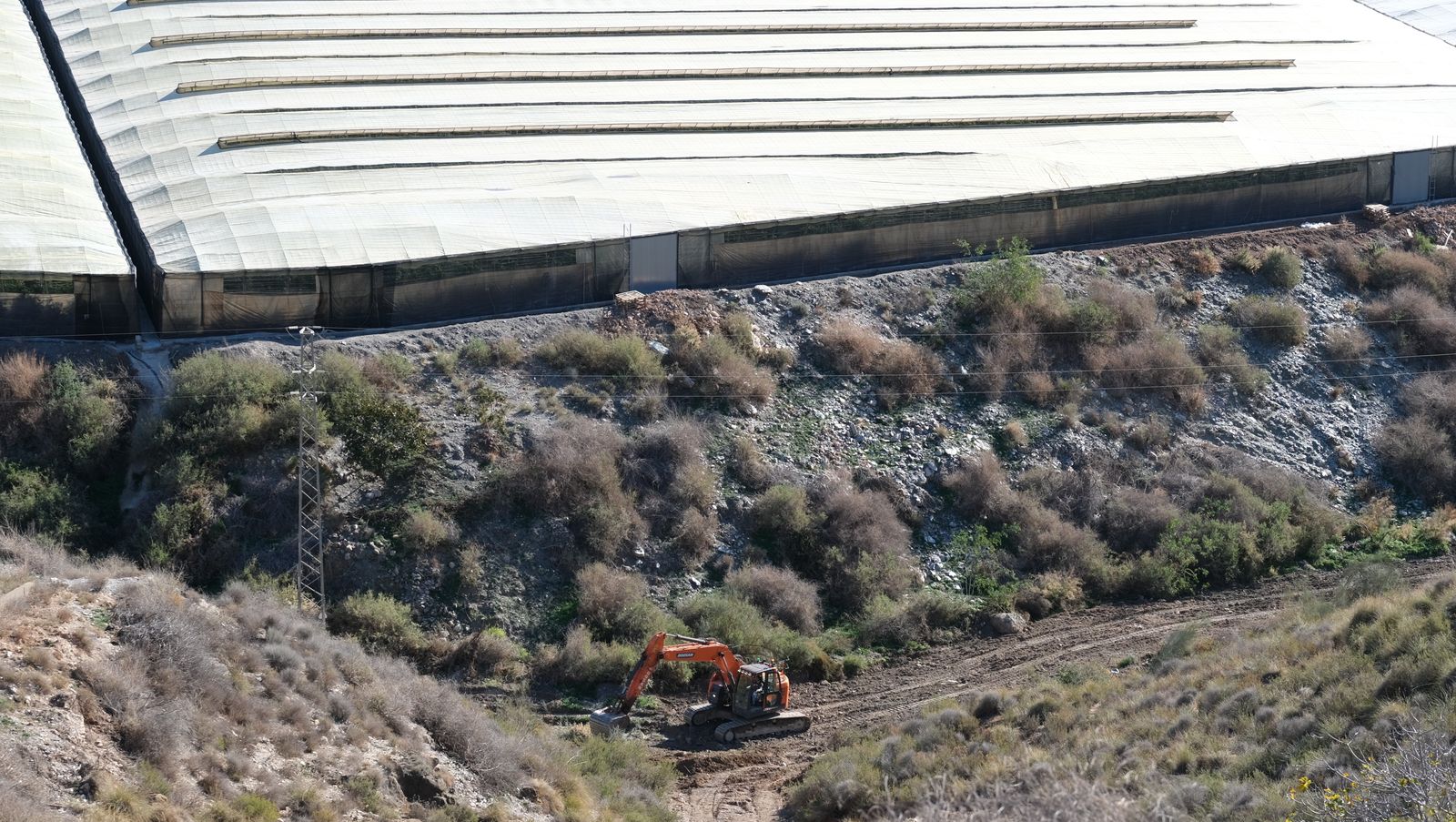 Fotogaleria visita obras Canal de Benínar. Berja (Almería)