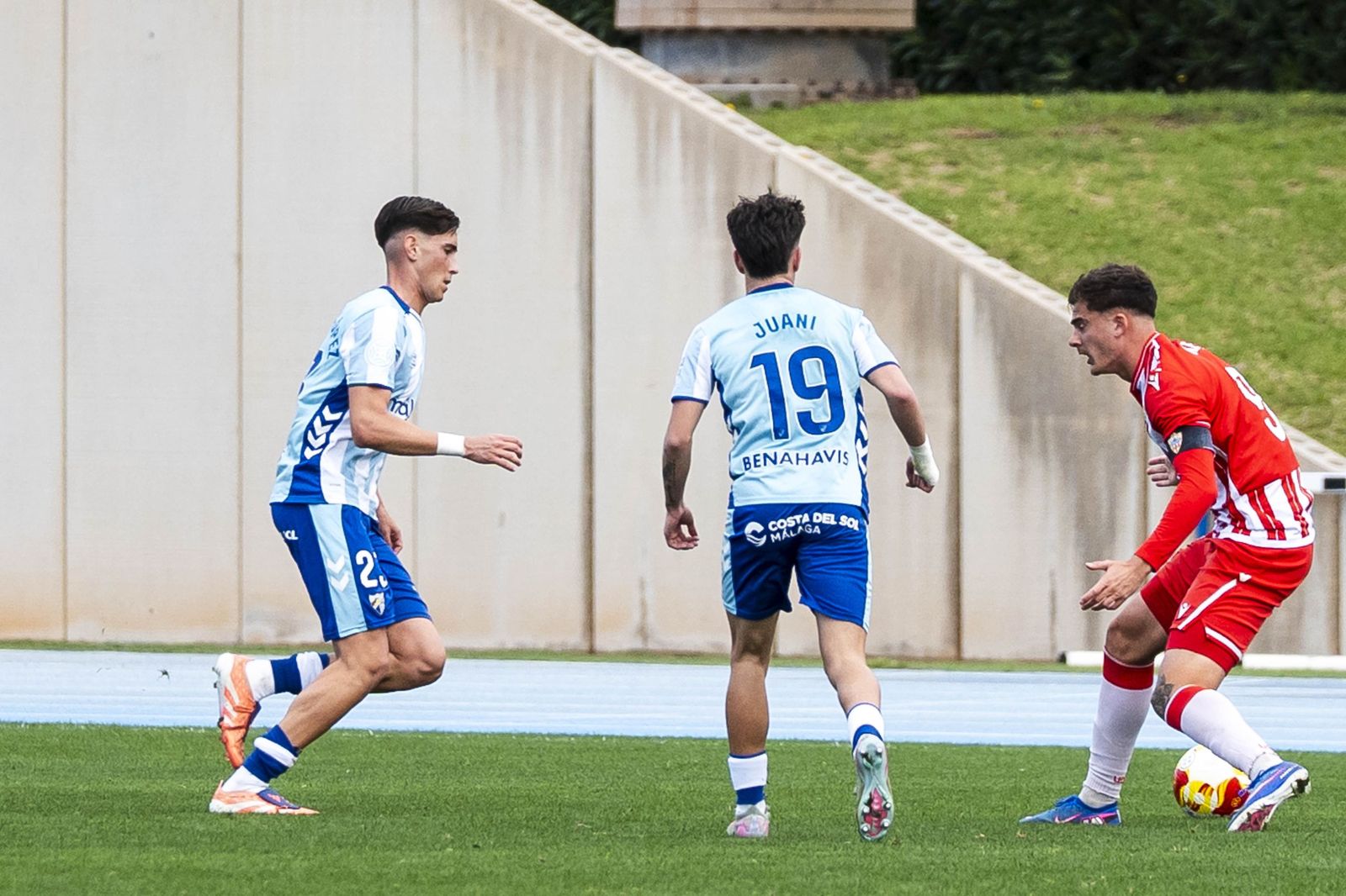 Las imágenes del Almería B y Atlético Malagueño en el Anexo de los Juegos Mediterráneos